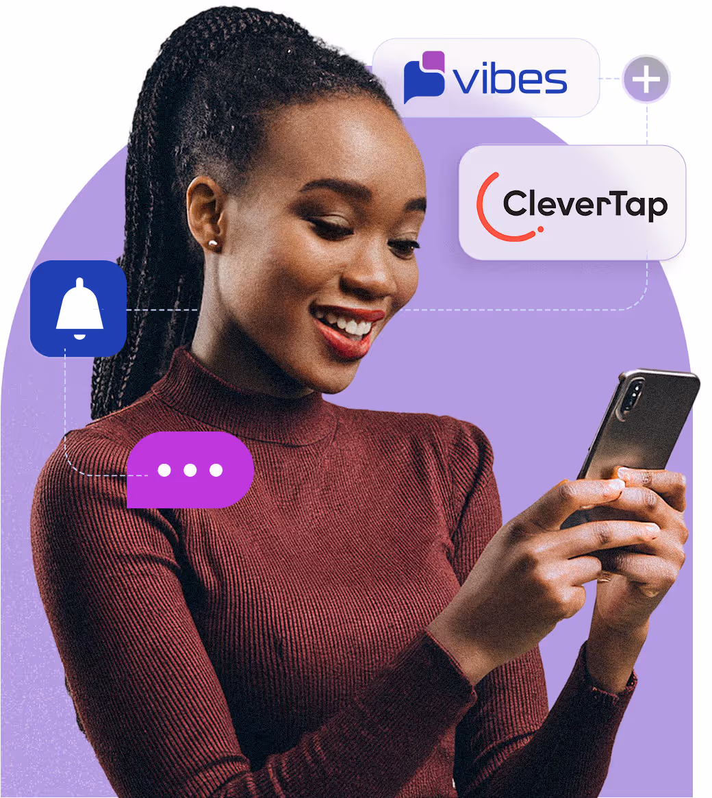 A customer receiving a text through a tier 1 SMS aggregator