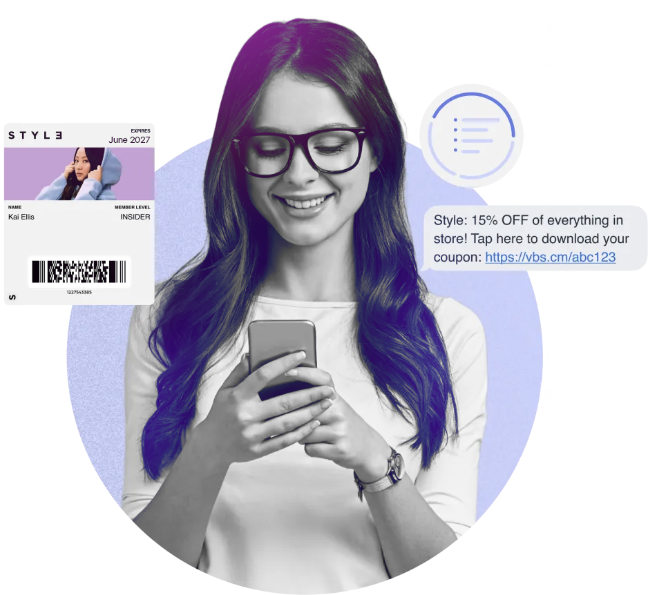 Mobile wallet marketing platform example