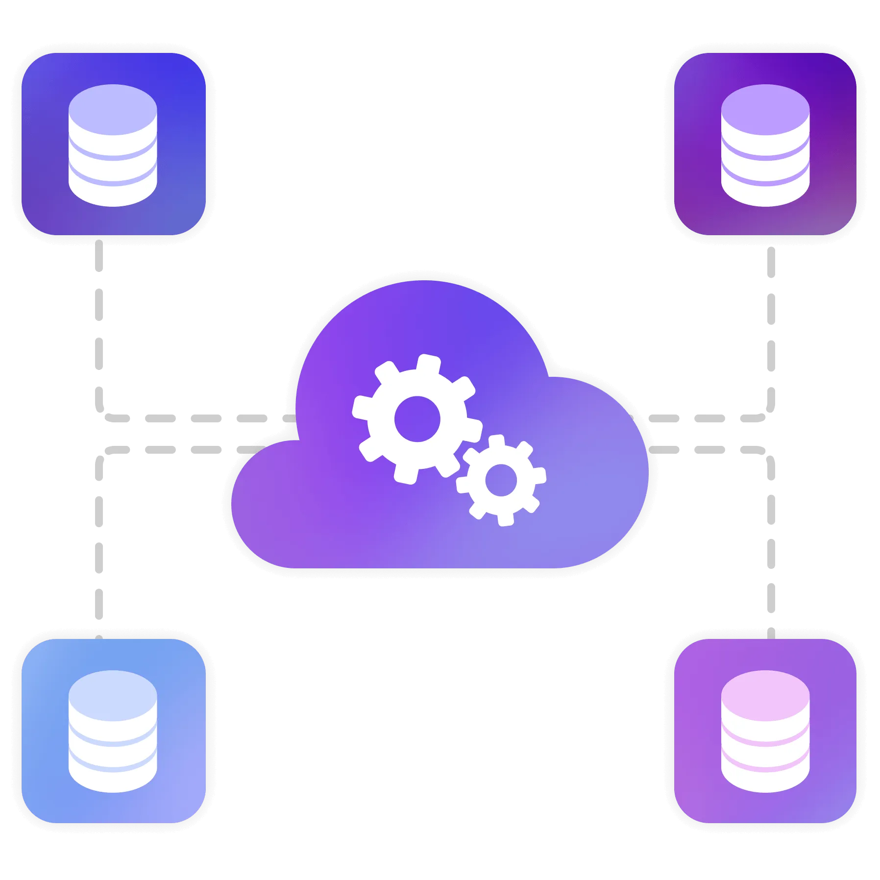 Two-way exchange of data