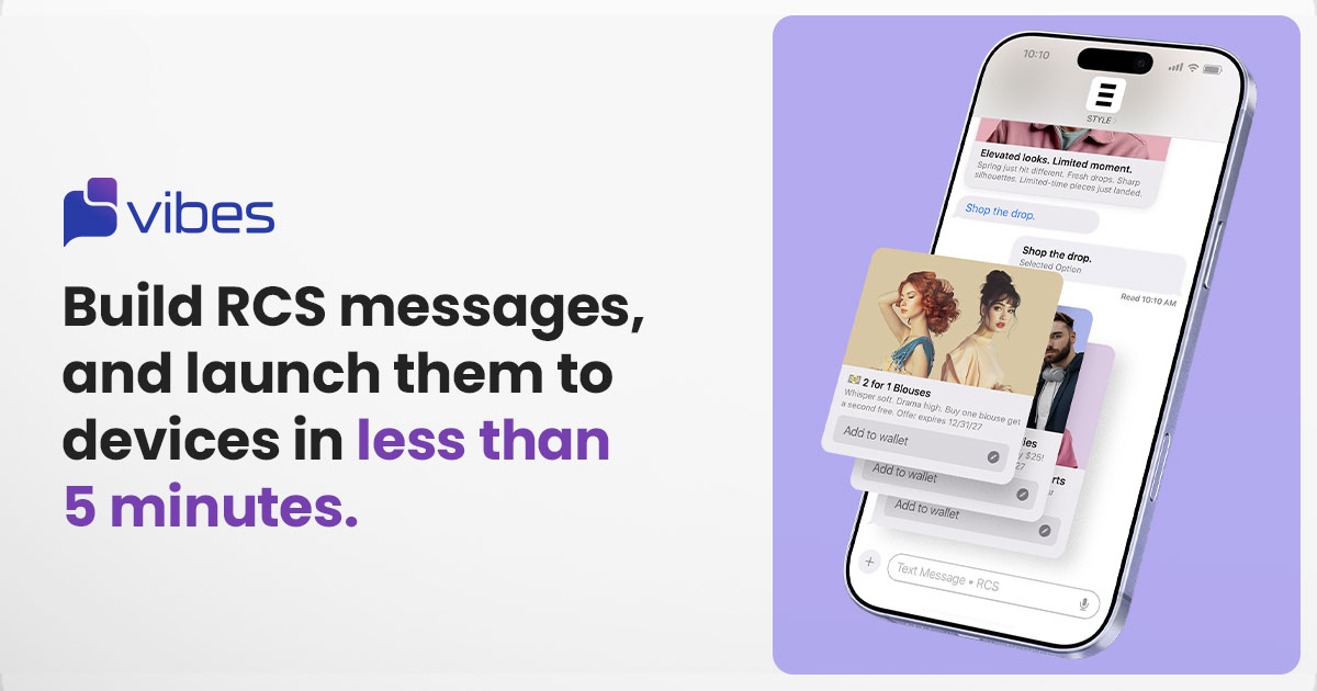 RCS Studio – RCS Messaging Tool & Agent Builder | Vibes