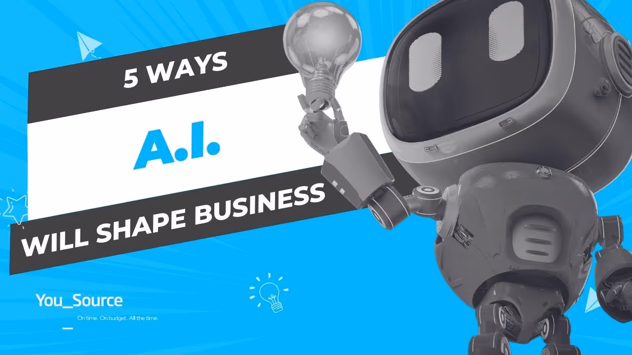 5 Ways A.I. will shape business in 2025