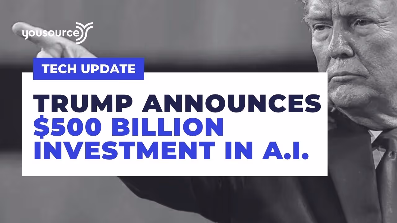 Donald Trump announces AI deal
