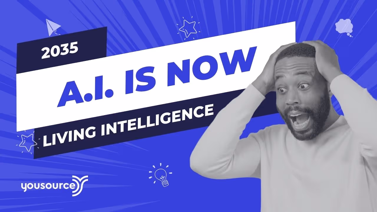 It’s 2035 – A.I. Is Now Living Intelligence