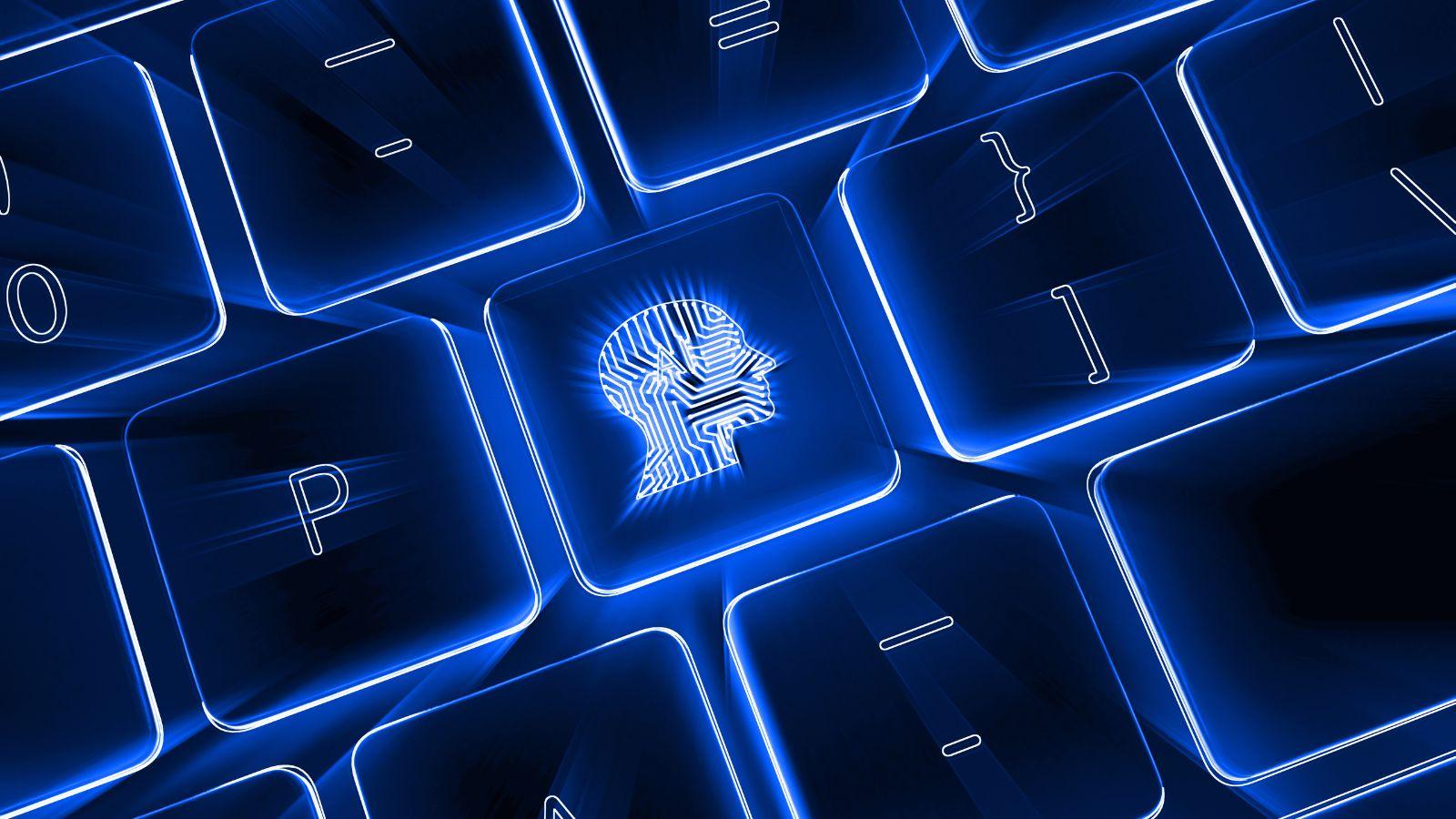 A keyboard with a glowing keyAI-generated content may be incorrect.