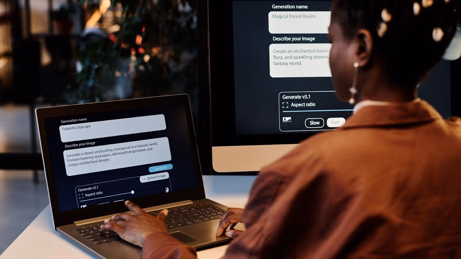A person using a computerAI-generated content may be incorrect.