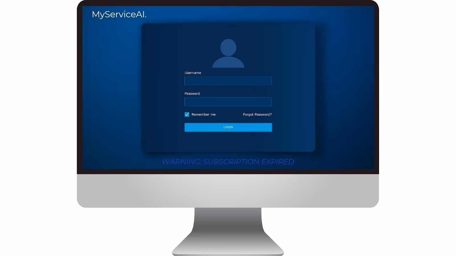 A computer screen with a login screenAI-generated content may be incorrect.