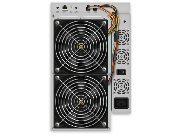The AvalonMiner 1246 comes with a hashrate of 90TH/s and a power consumption of 3420Watts.