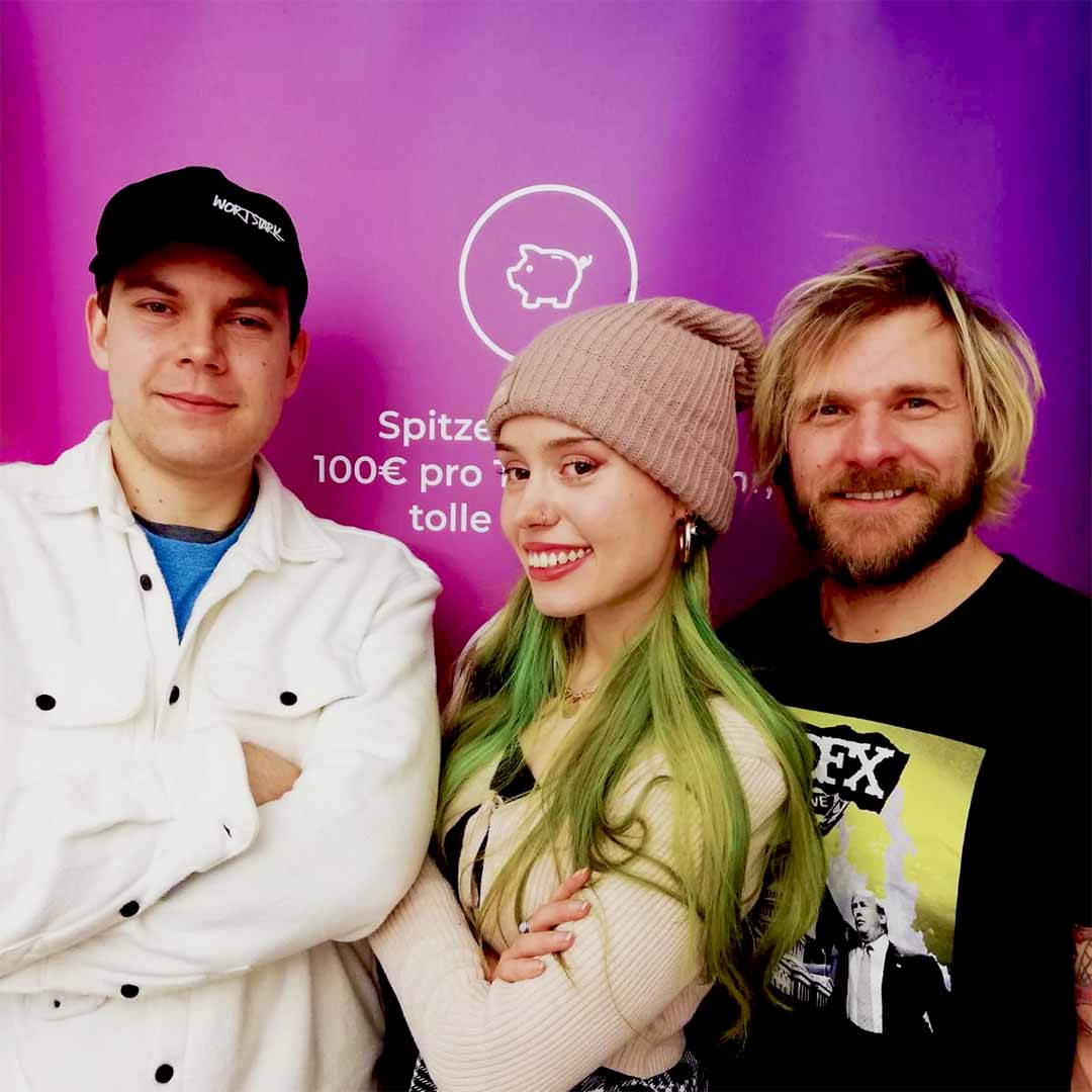 3 RecruiterInnen von WORTSTARK