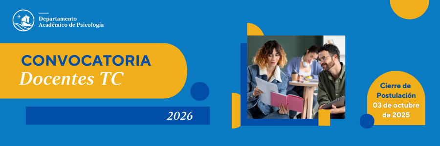 Convocatoria | Docentes a Tiempo Completo 2026