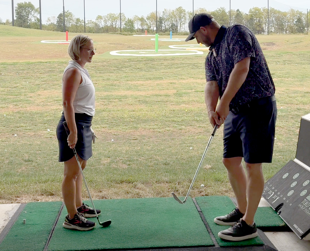 Golf lesson with Matt Dirkx