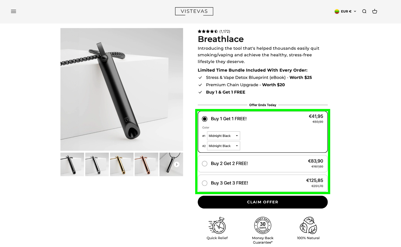 Shopify BXGY example