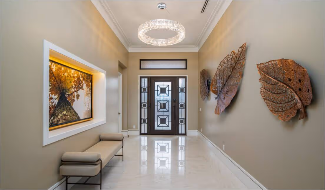 One of the designed interiors of our company - The Luxury Look