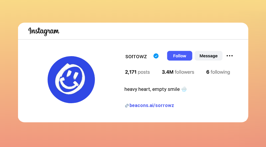 Sad Instagram Bios ideas and examples
