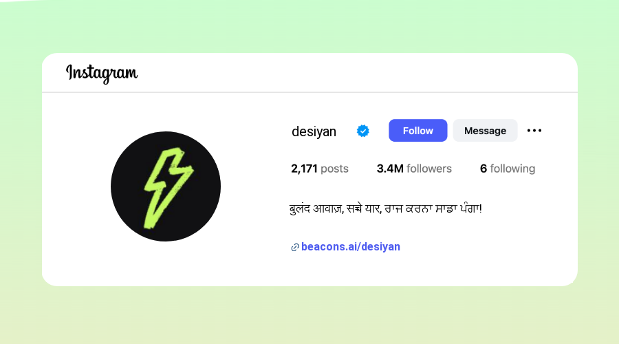 Punjabi Instagram Bios samples