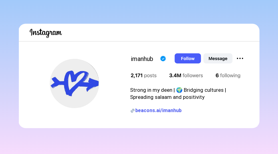 Muslim Instagram Bios samples