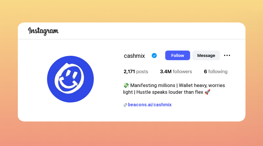 Money Attitude Instagram Bios ideas and examples