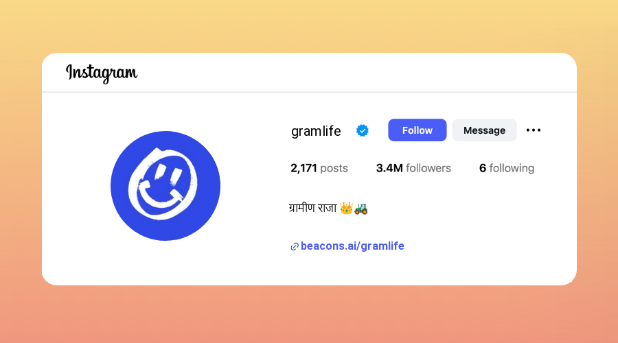 Marathi Instagram Bios for Shetkari design
