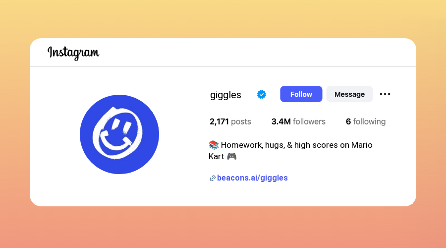 Instagram Bios for Kids samples