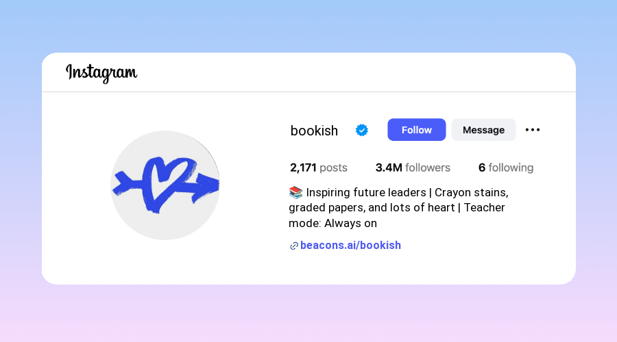 Instagram Bios for Teachers design
