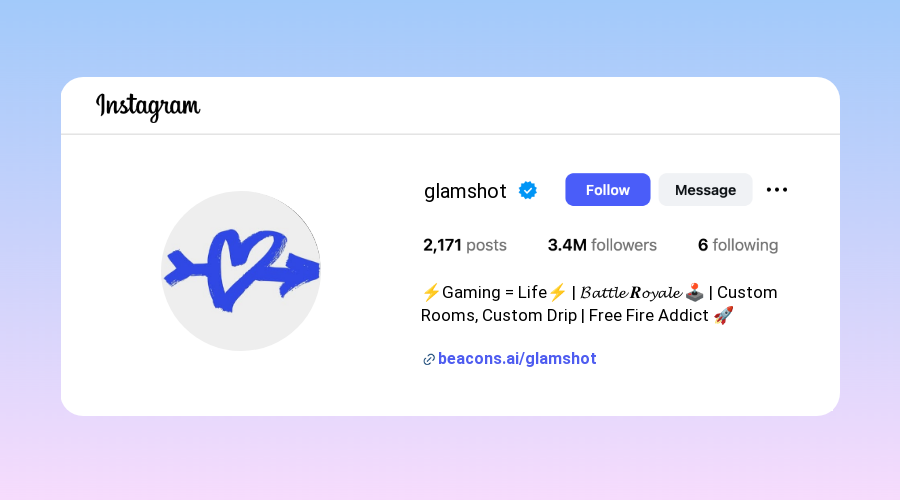 Stylish Instagram Bios for Free Fire Players samples