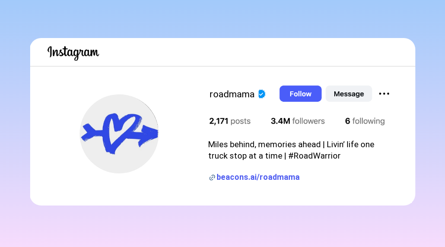 Instagram Bios for Truck Drivers design