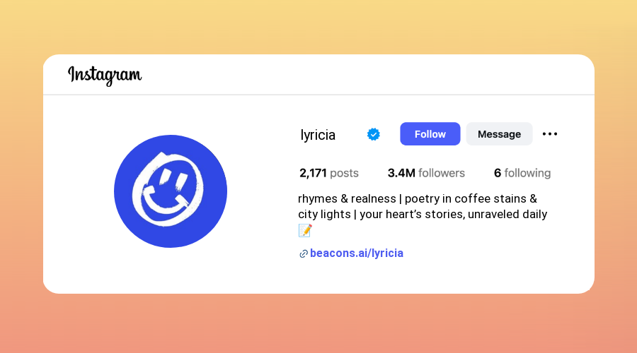 Poetry Instagram Bios samples
