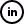 LinkedIn social media icon