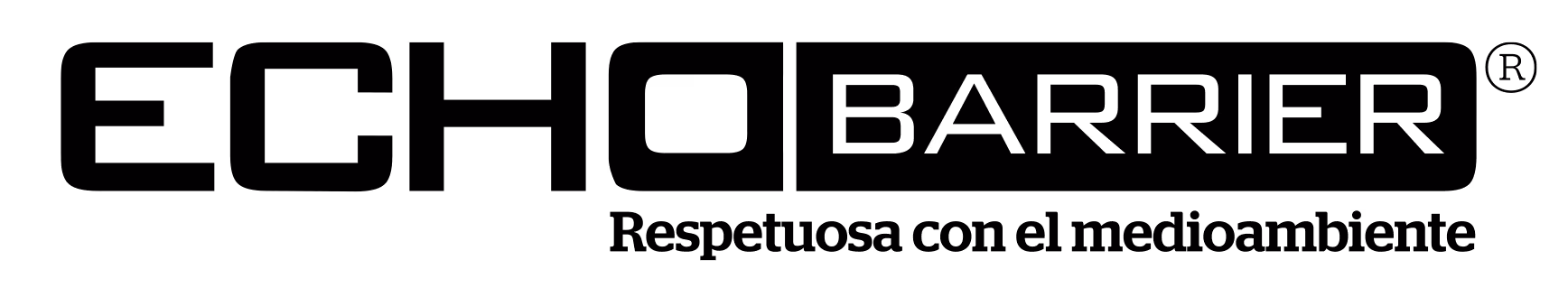 Echo Barrier logo Spanish black