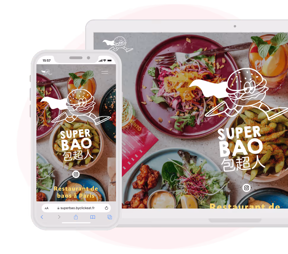 Module de commande en ligne pour restaurant