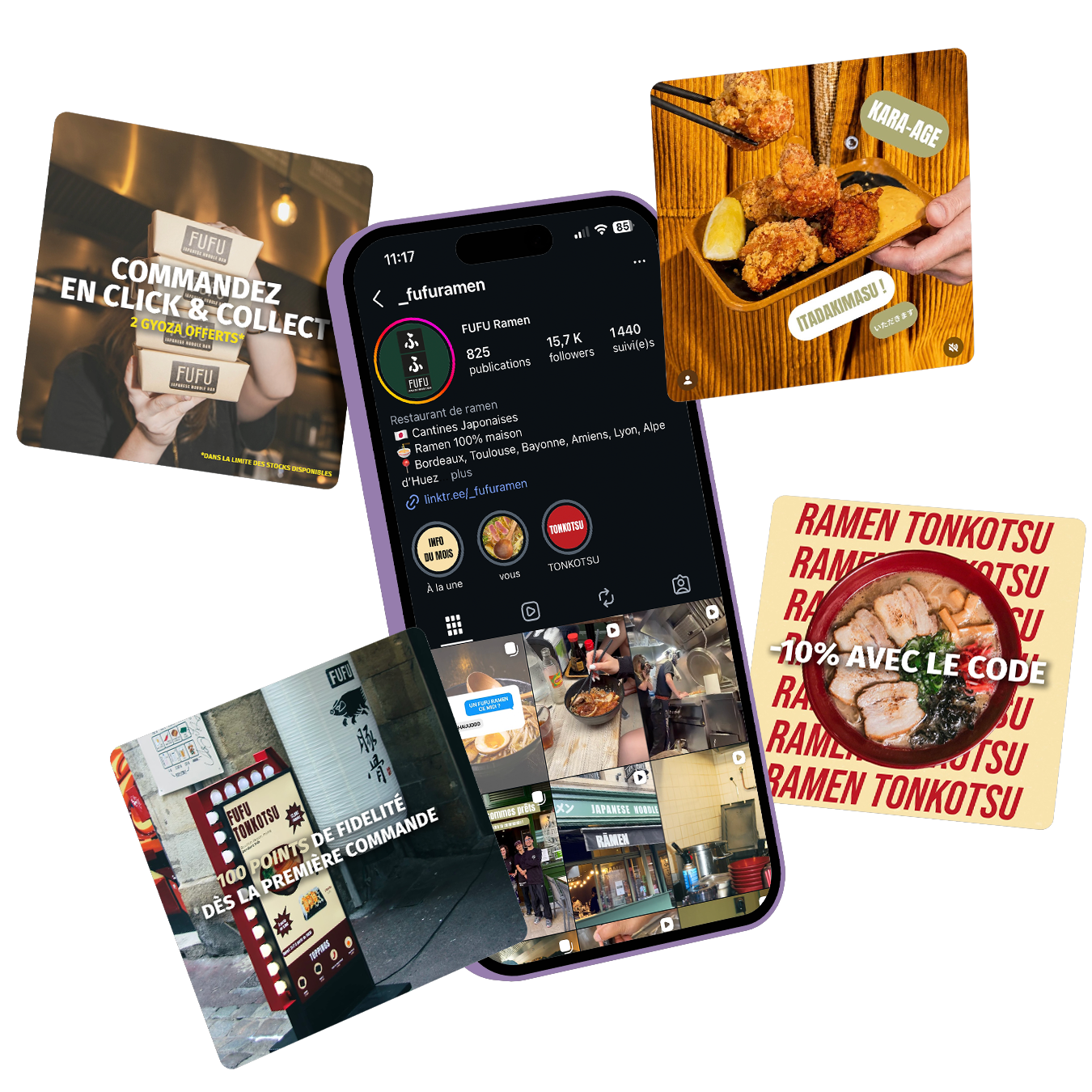 Publication Instagram promotionnelle