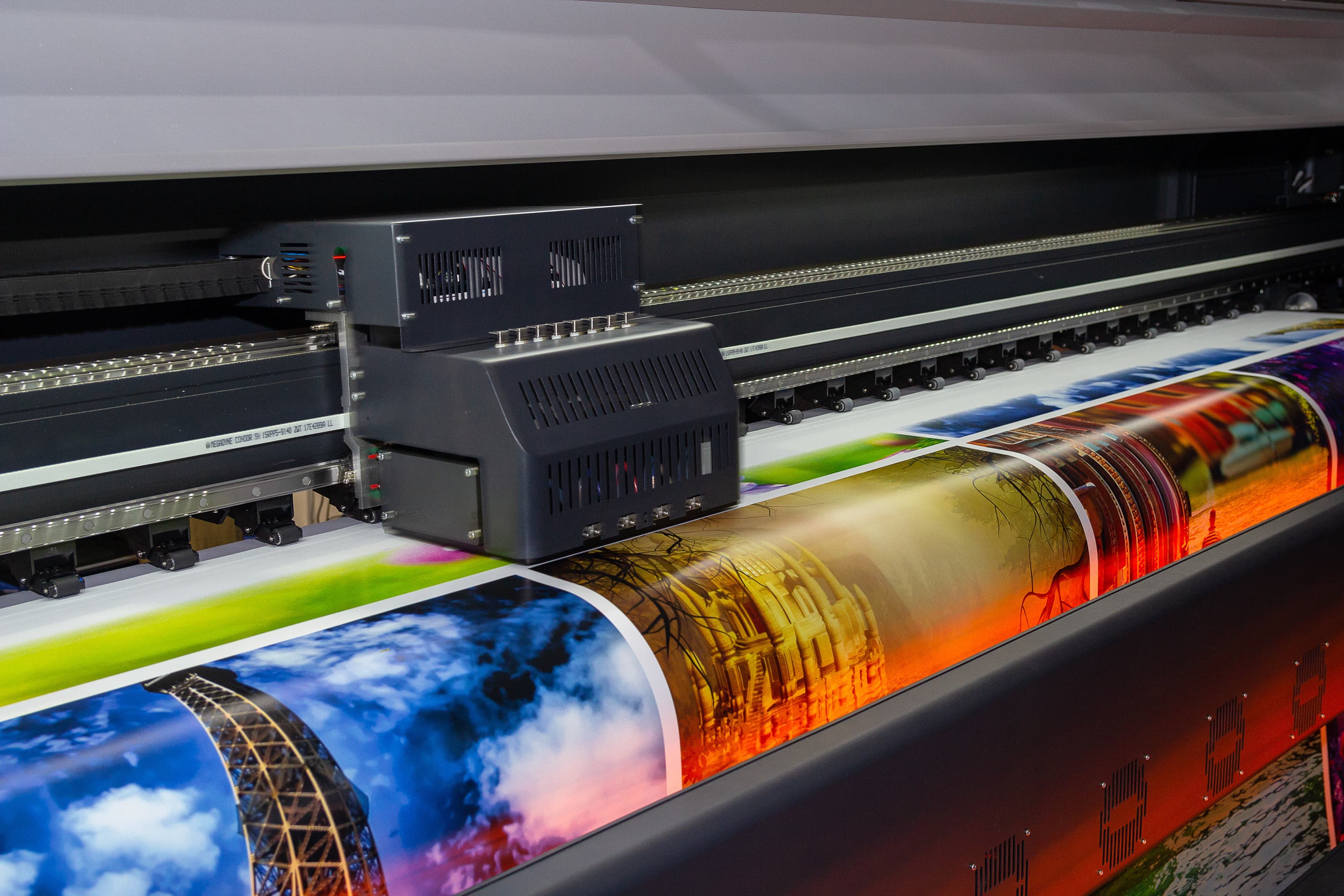 Print Materials on a Roller