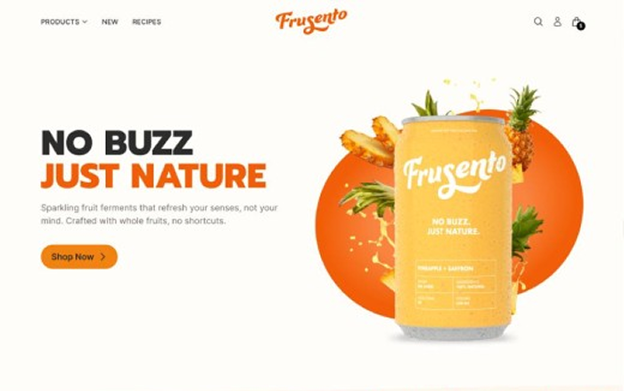 Darmowy szablon Frusento