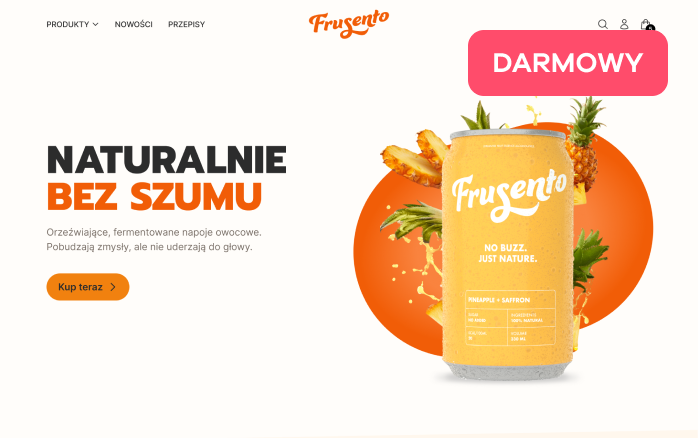 Darmowy szablon Frusento