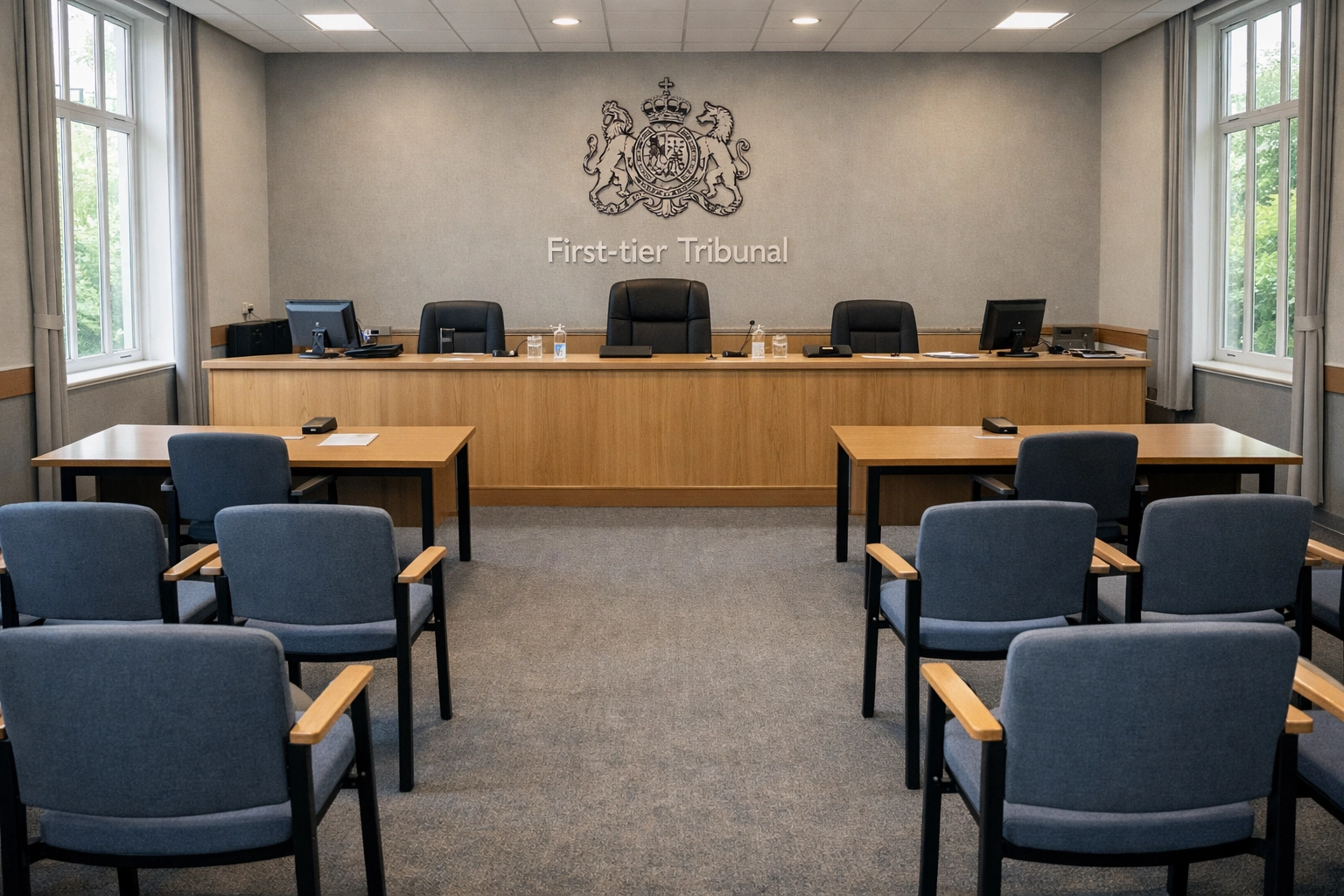 First-tier Tribunal hearing room where tenants can challenge rent increases