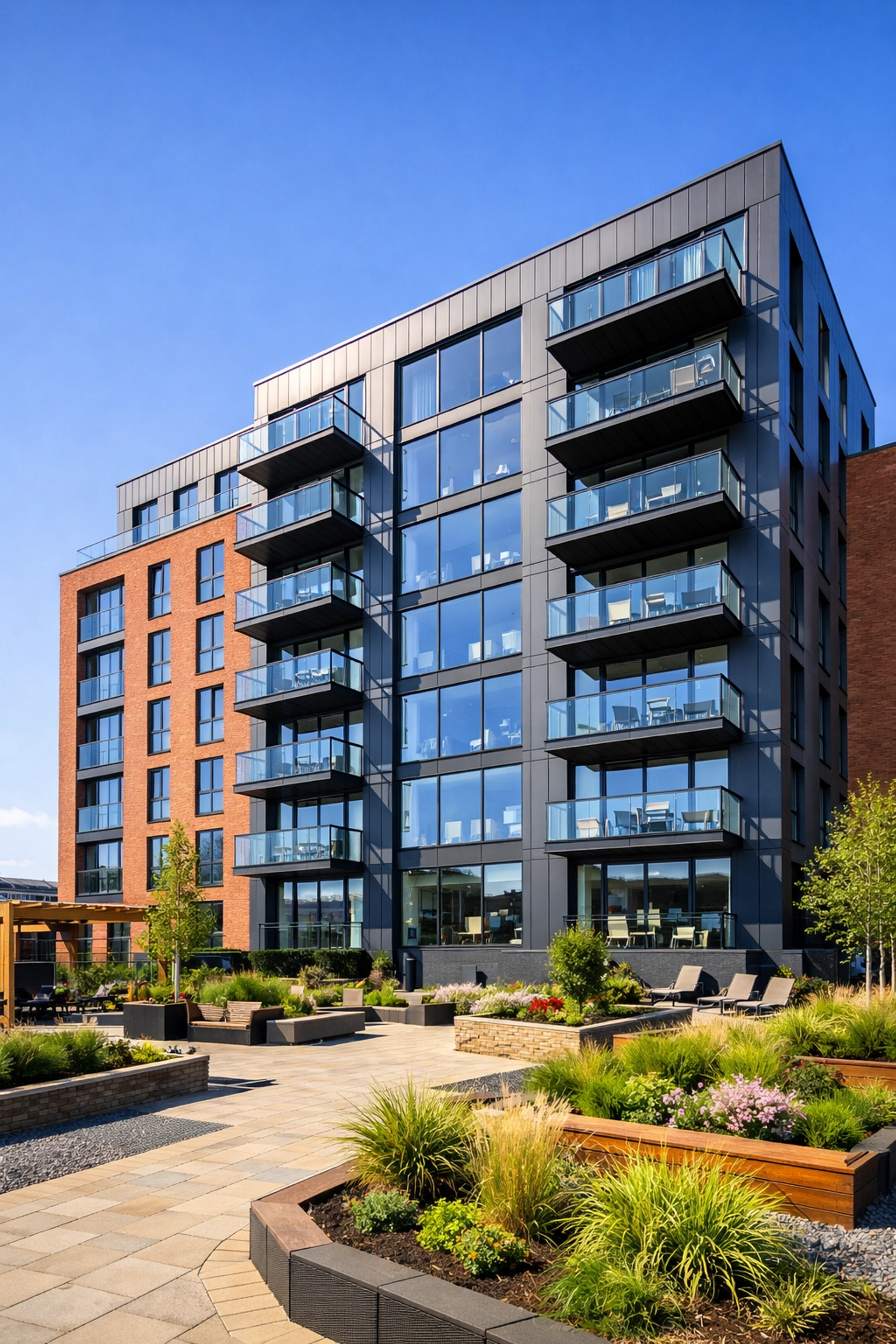 Modern Build-to-Rent development in Glasgow exempt from rent caps