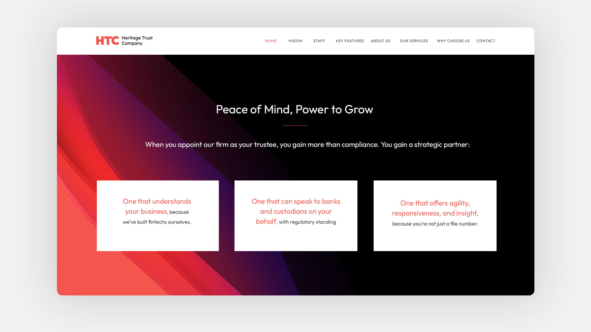 A Trusted Partner for Fintech