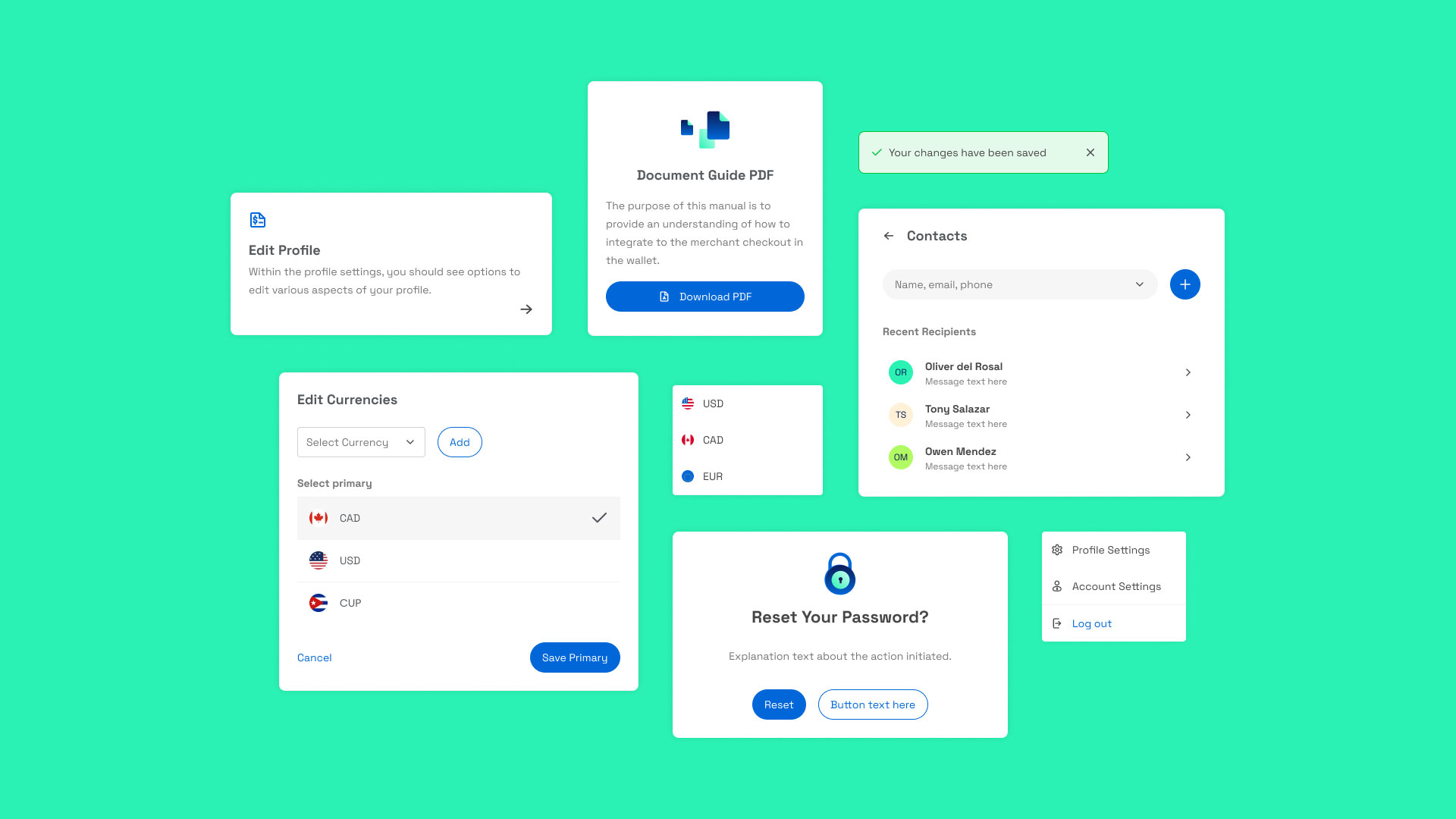 All-In-One Wallet for Everyday Convenience