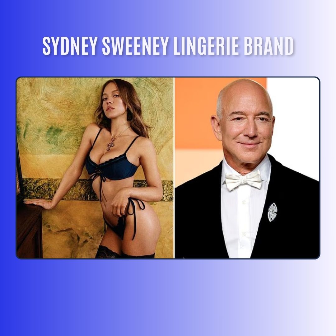 Woman in lingerie and businessman in tuxedo side by side
