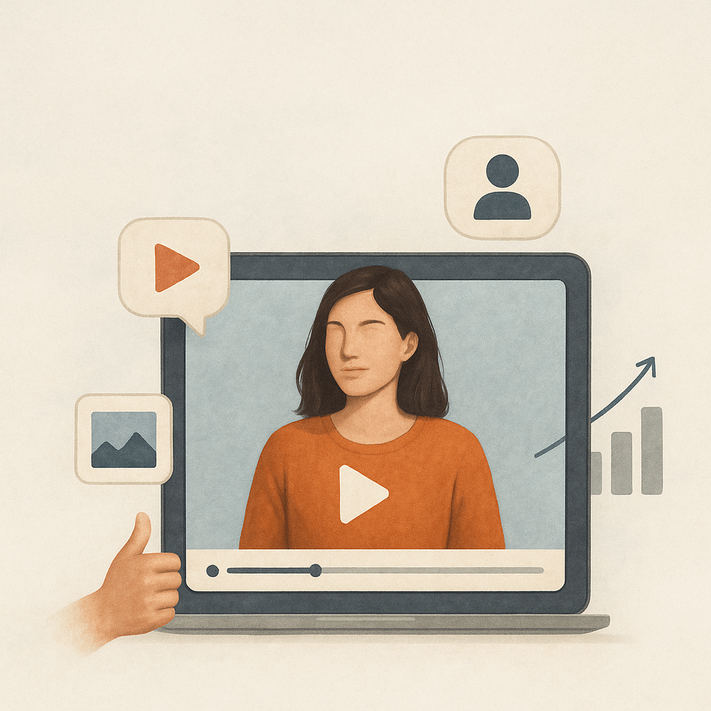 A decorative image of visual UGC