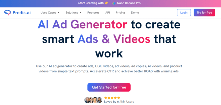 Predis.ai website