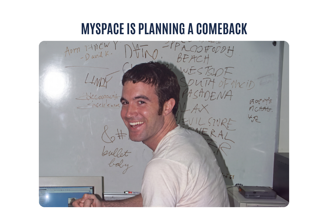 Myspace is officially coming back