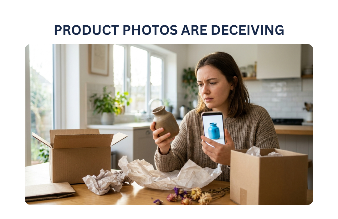 Your product photos might be lying to your customers