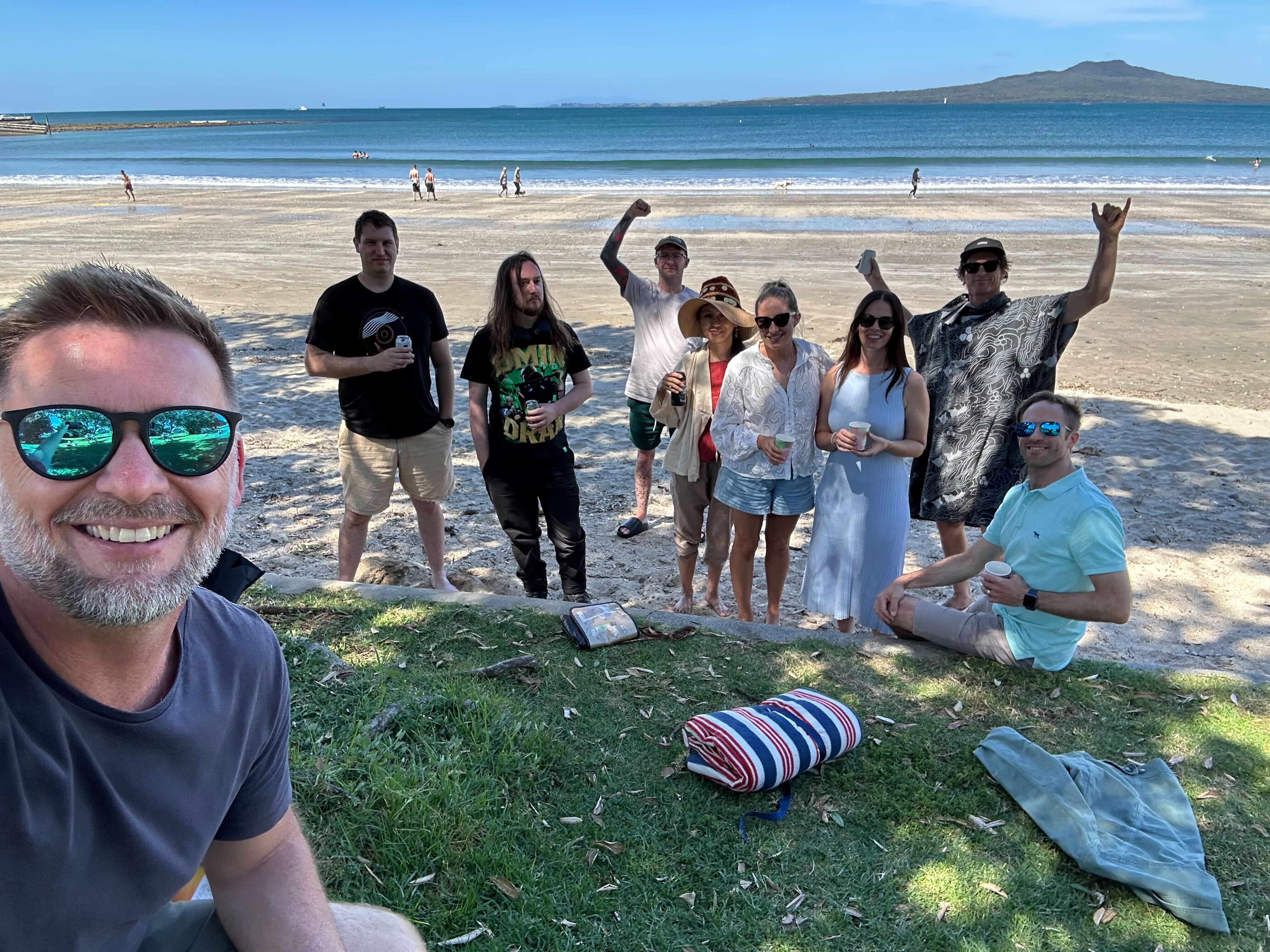 The Aider team at their Christmas party