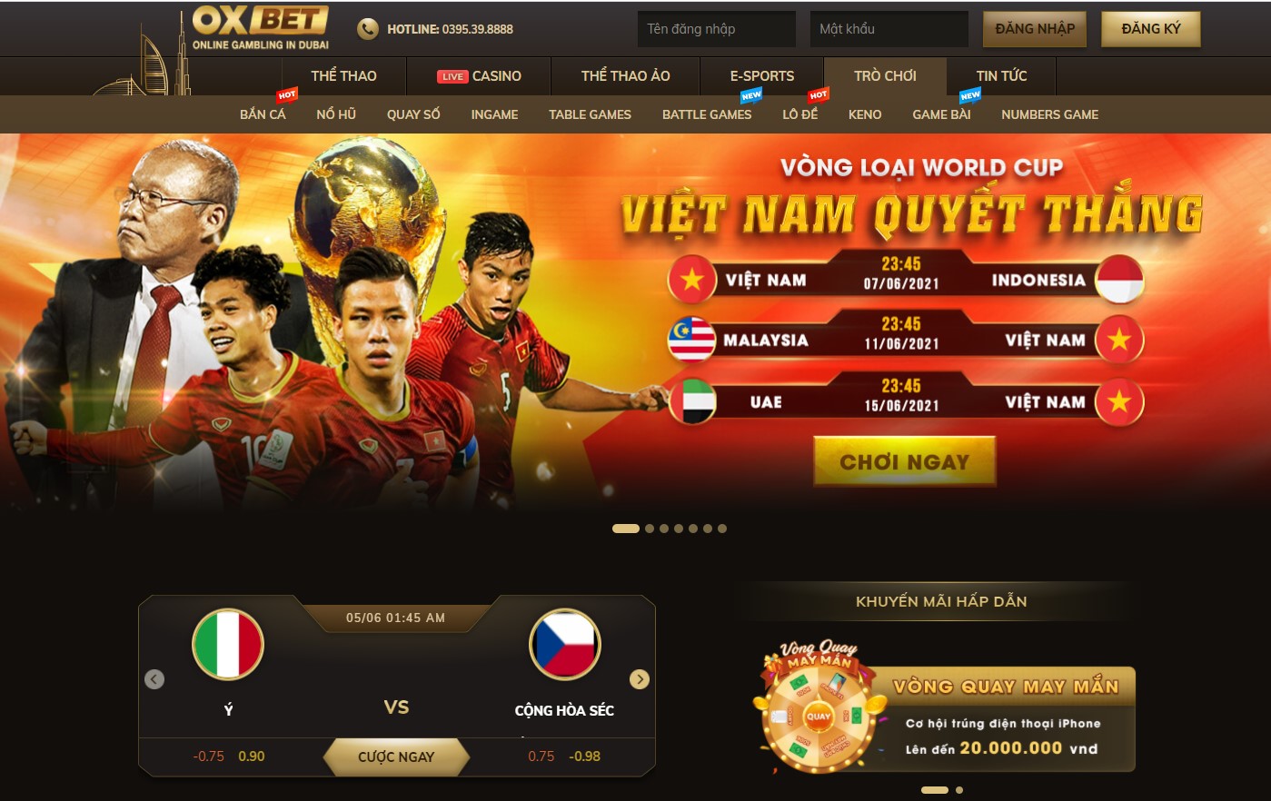 Giới thiệu về nhà cái uy tin Oxbet