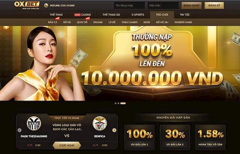 Hướng dẫn nạp tiền oxbet cực chính xác và dễ dàng cho người chơi mới