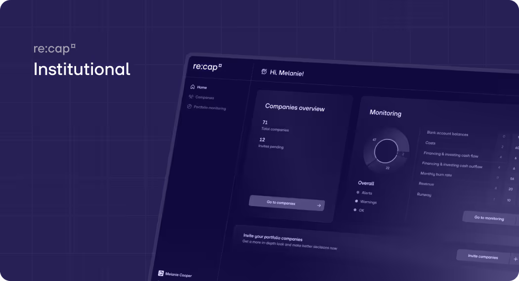 re:cap Institutional