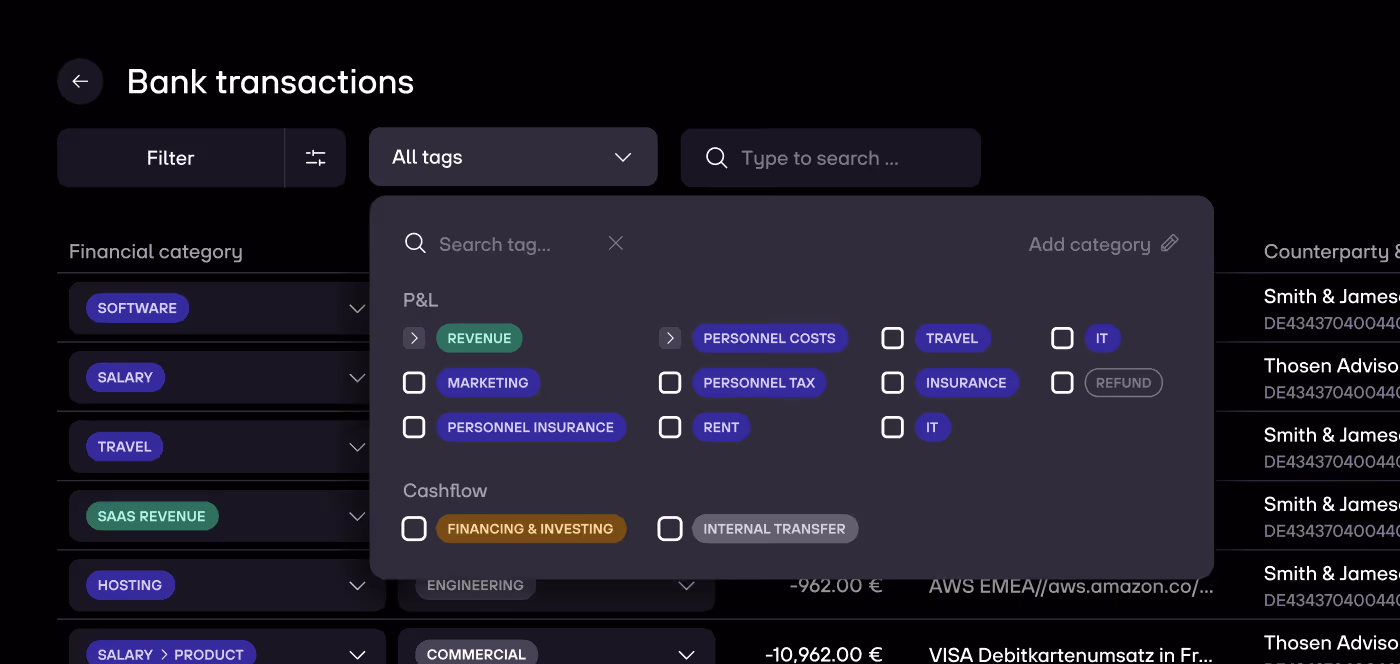 re:cap_Help Center Bereiche zur Kostenkürzung identifizieren