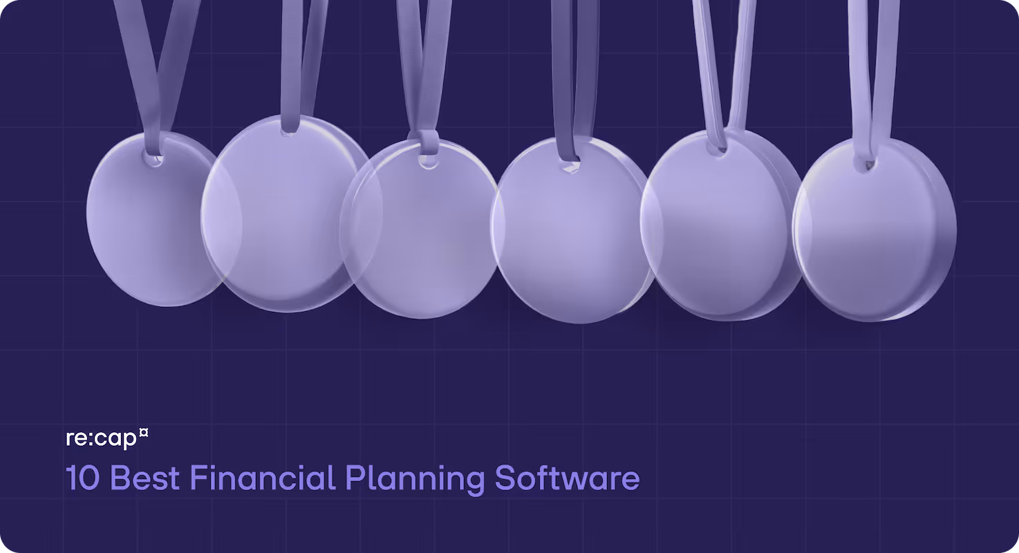 re:cap_Financial Planning Software