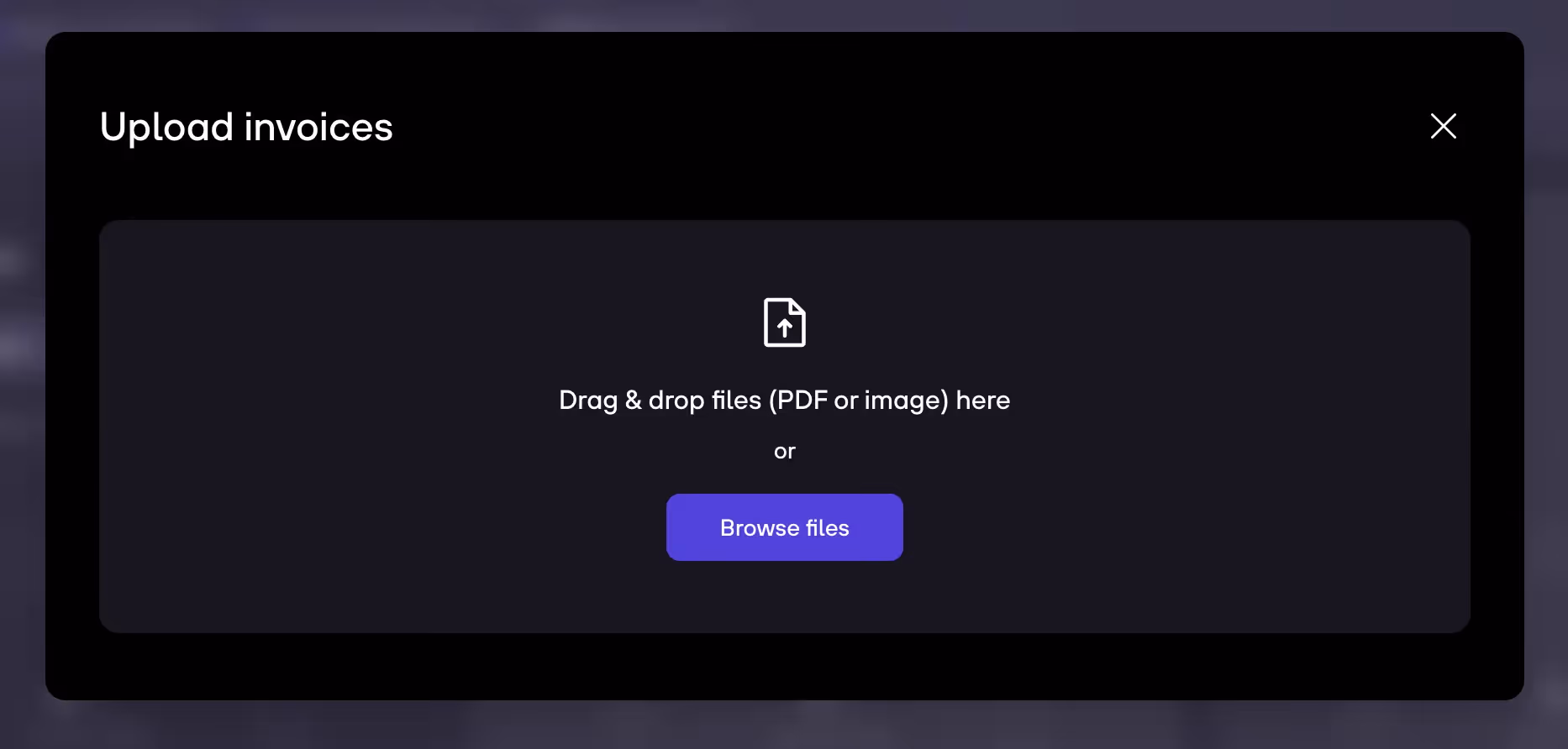 re:cap Help center collect missing invoices