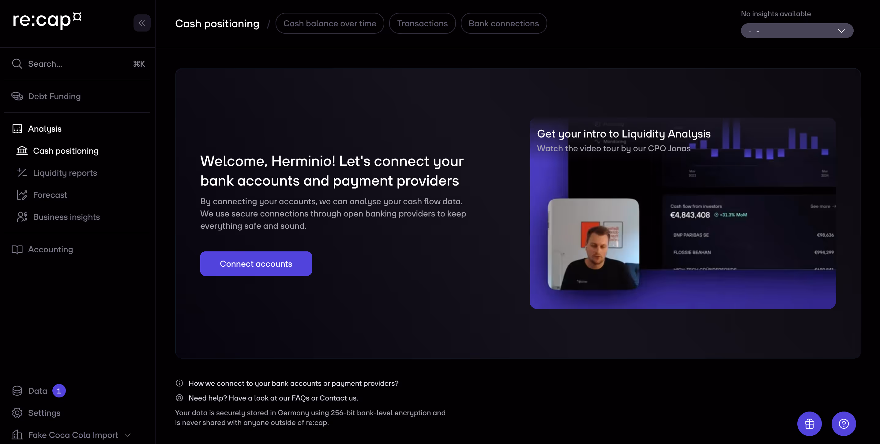 re:cap_Help center changing transactions